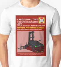 Workshop Manual - Large Dual Tine CB AGV - Colour Unisex T-Shirt