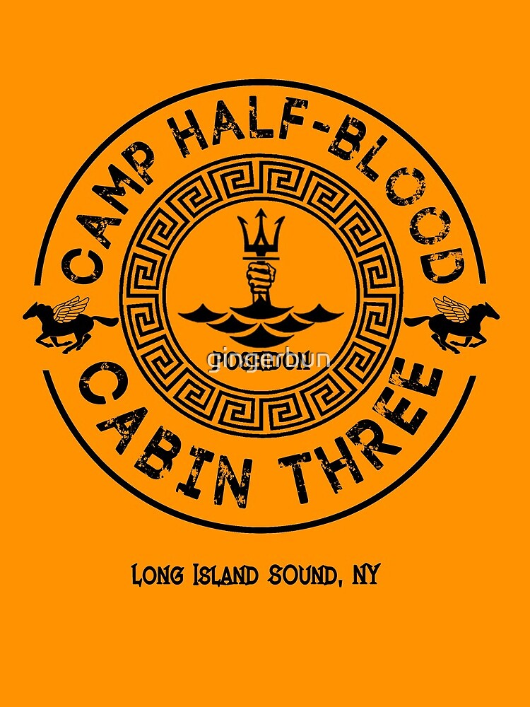 Percy Jackson - Camp Half-Blood - Cabin Three - Poseidon by gingerbun