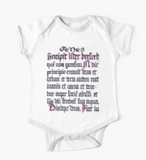 Calligraphy - Book of Genesis One Piece - Short Sleeve