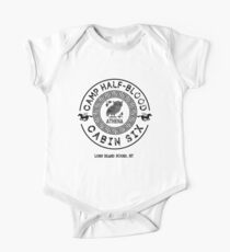 Kabine Sechs - Athena - Percy Jackson - Lager Halbblut - Baby Body Kurzarm