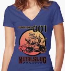 Super Vehicle 001 Women's Fitted V-Neck T-Shirt