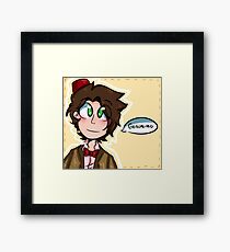 11th Doctor Framed Print