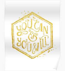 You can & you will Poster