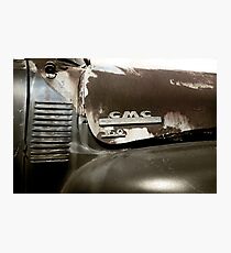 Abandoned GMC 150 Pickup - Detail Photographic Print