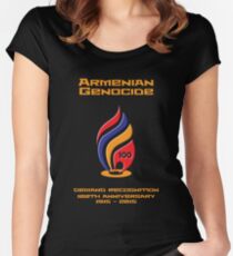 Armenian Genocide 100yr Anniversary Women's Fitted Scoop T-Shirt