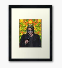 Mitch Hedberg Framed Print