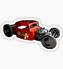 Rat rod Sticker