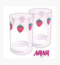 Nana - Strawberry glasses Photographic Print
