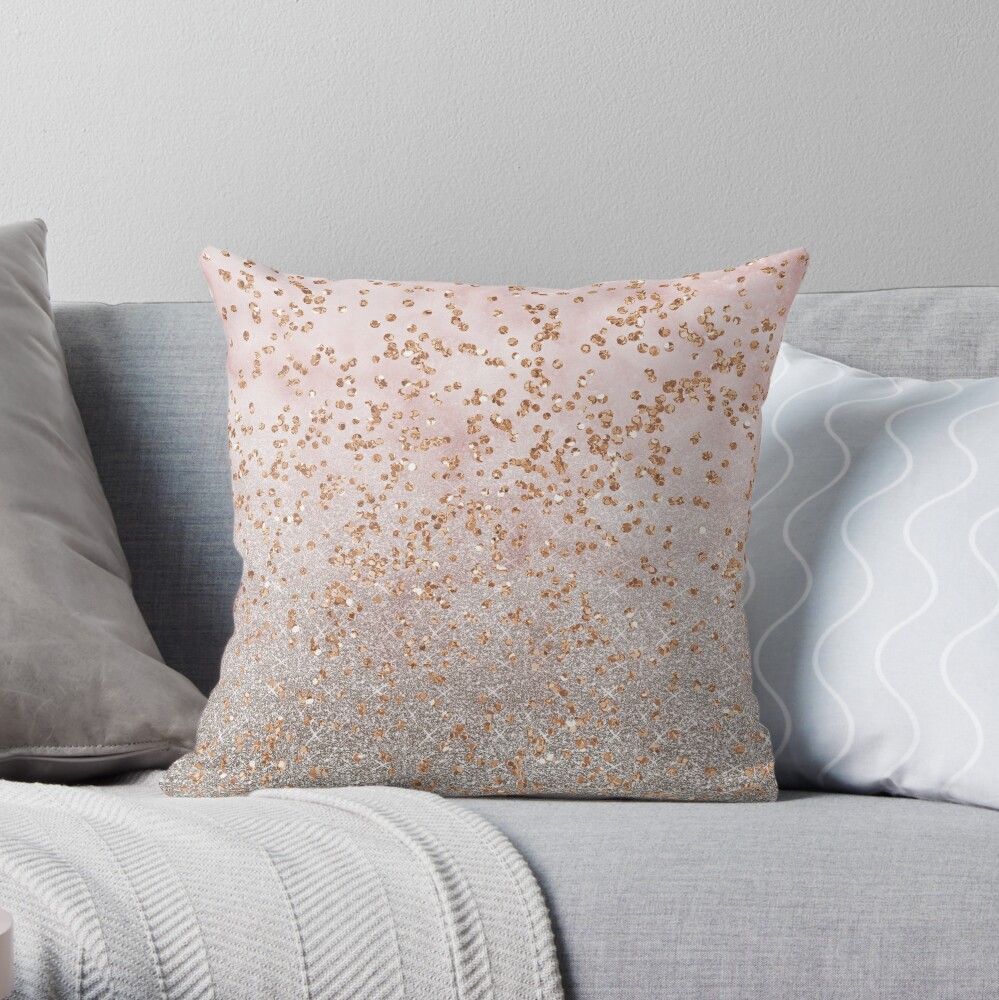 rose gold cushions