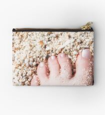 Seashells between her Toes Studio Pouch