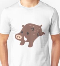 Wild Boar Android Emoji Unisex T-Shirt