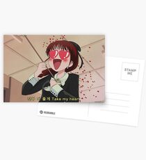 LOONA Chuu - Heart Attack 90's anime Postcards