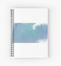 Blue wave Spiral Notebook