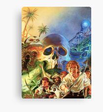 The Secret of Monkey Island 1 (High Contrast) Canvas Print
