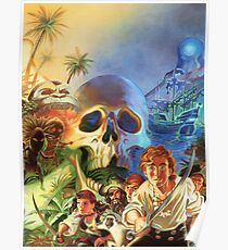 The Secret of Monkey Island 1 (High Contrast) Poster
