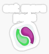 eat more pods Funny Laundry Pod Design Sticker