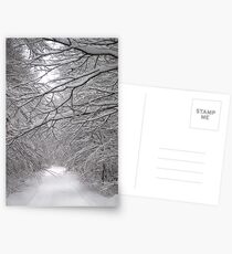White and calm... Postcards
