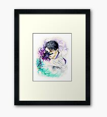 Yuzuru Hanyu - Seimei Gerahmtes Wandbild