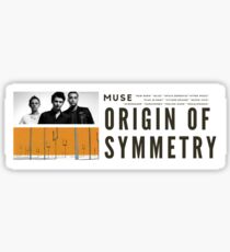 origin of symettry Sticker