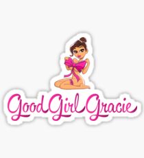 Good Girl Gracie Cartoon Logo Sticker