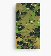 Favourite Artist - Insects By Pond Side - Ito Jakuchu Canvas Print