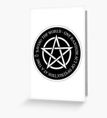 dresden - saving the world Greeting Card