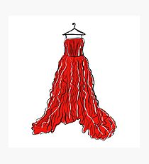 gown Photographic Print