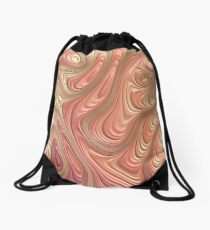 Rose Gold Drawstring Bag