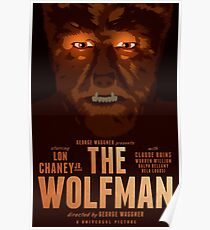 The Wolfman 1941 alternative movie poster Poster
