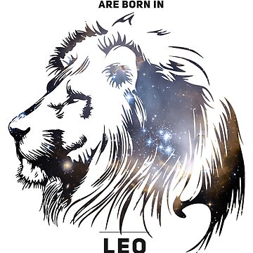 leo lion lion horoscopes star sign born july august birthday month astrology Metal Print