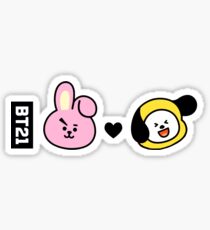 Pegatina BTS BT21 COCINA X CHIMMY (Jungkook x Jimin)