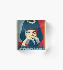 Goddamn - Pulp Fiction Acrylic Block
