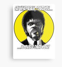 Jules quotes - Pulp Fiction Metal Print