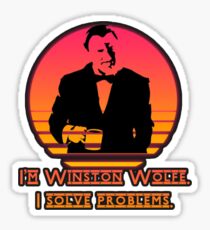 Winston Wolf - Pulp Fiction Sticker