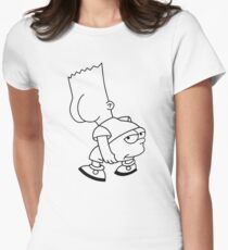 Bart Flash Women's Fitted T-Shirt