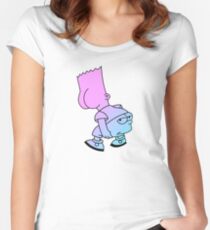 Bart Flash - Aesthetic Women's Fitted Scoop T-Shirt