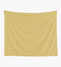 yellow leafs Wall Tapestry
