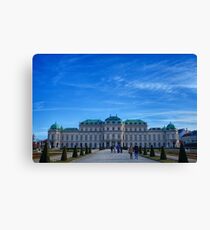The Belvedere Palace - Vienna Canvas Print