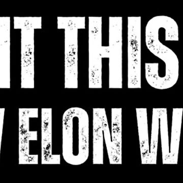 Tesla Bumper Stickers I Bought This Before We Knew Elon Was Crazy By Capricreatives