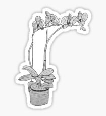 Orchidee Sticker