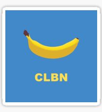 CLBN Banana Logo Sticker