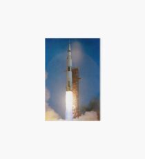 Vintage Photographie von Saturn V Galeriedruck