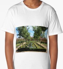 French garden. Long T-Shirt