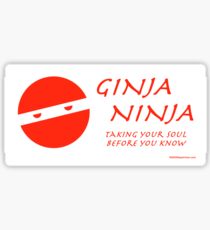Ginja Ninja Sticker