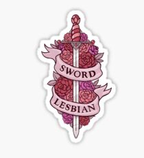 SWORD LESBIAN Sticker