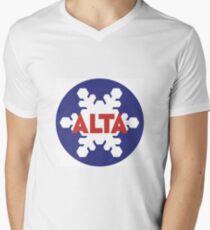 Alta Ski Resort Men's V-Neck T-Shirt