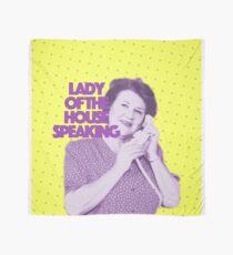 Dame des Hauses sprechen Tuch
