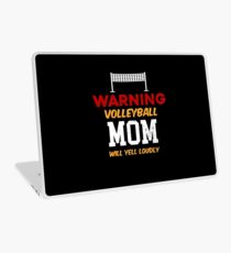 Funny Volleyball Mom Apparel Laptop Skin