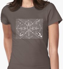 Mayoorr - natural permanent fish trap / Simply white Women's Fitted T-Shirt