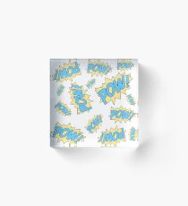Pow! Acrylic Block